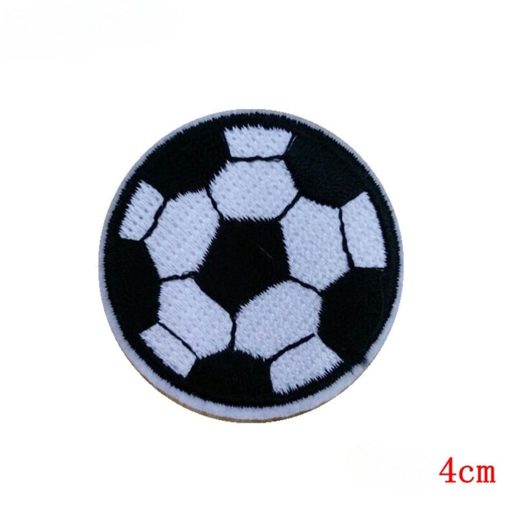 Football Embroidered Hook Velcro Patch