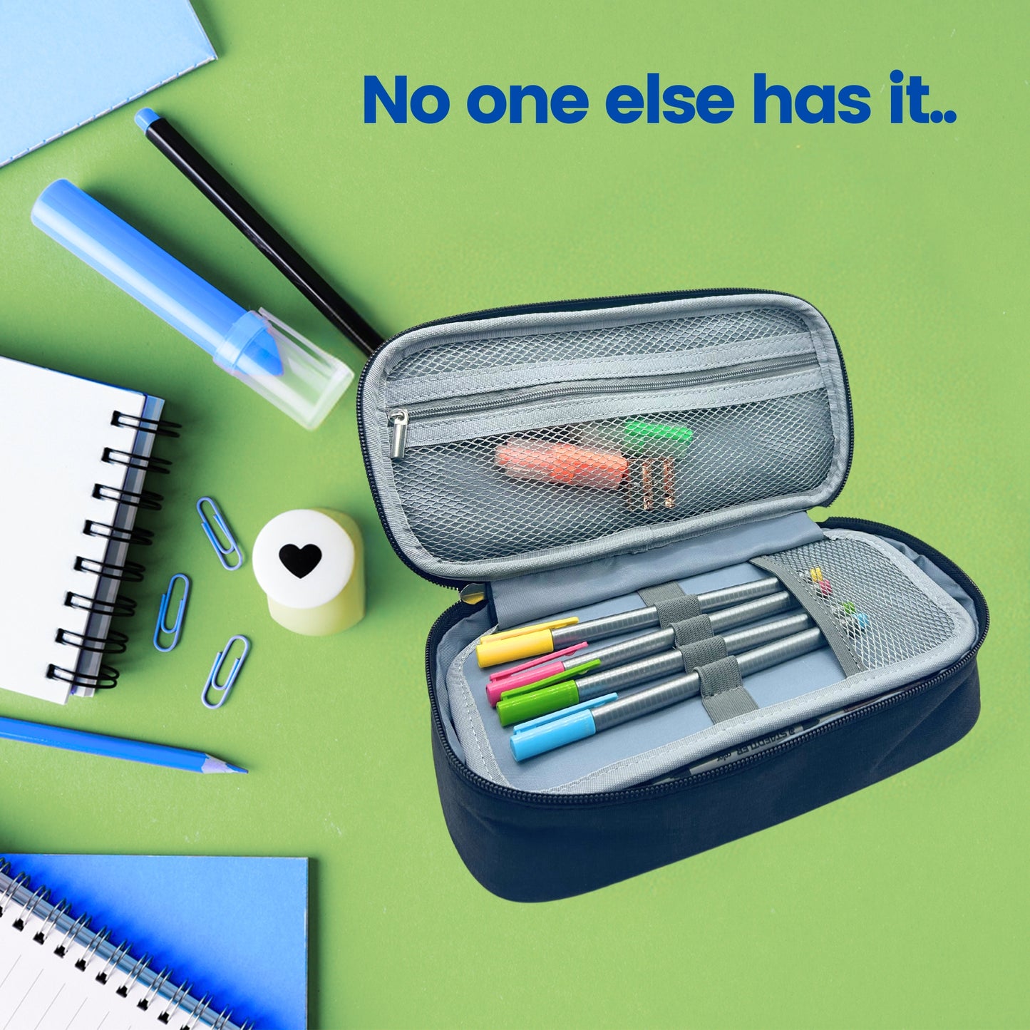 Black Tacti-cool Pencil Case