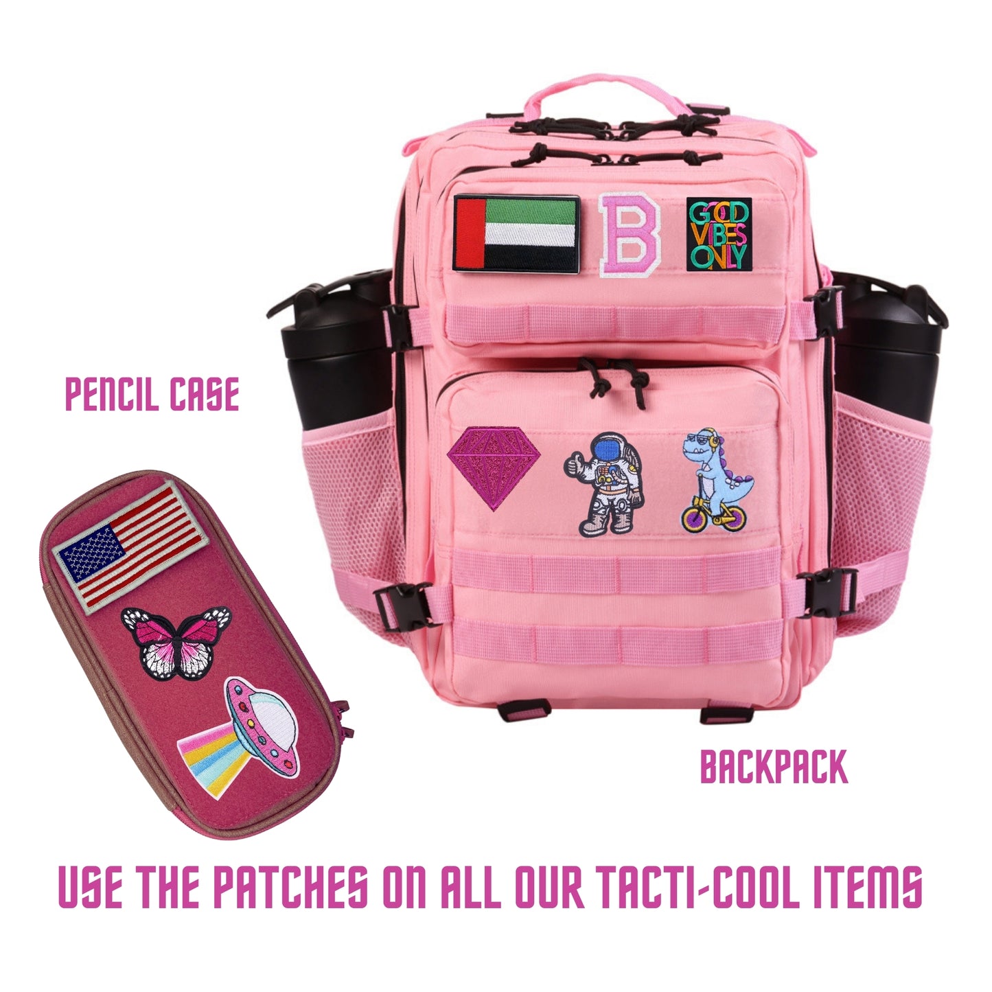 Stay Weird Embroidered Hook Velcro Patch