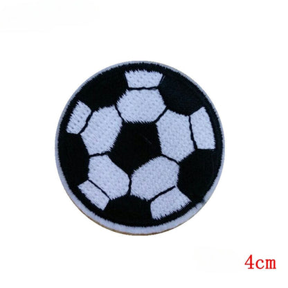 Football Embroidered Hook Velcro Patch