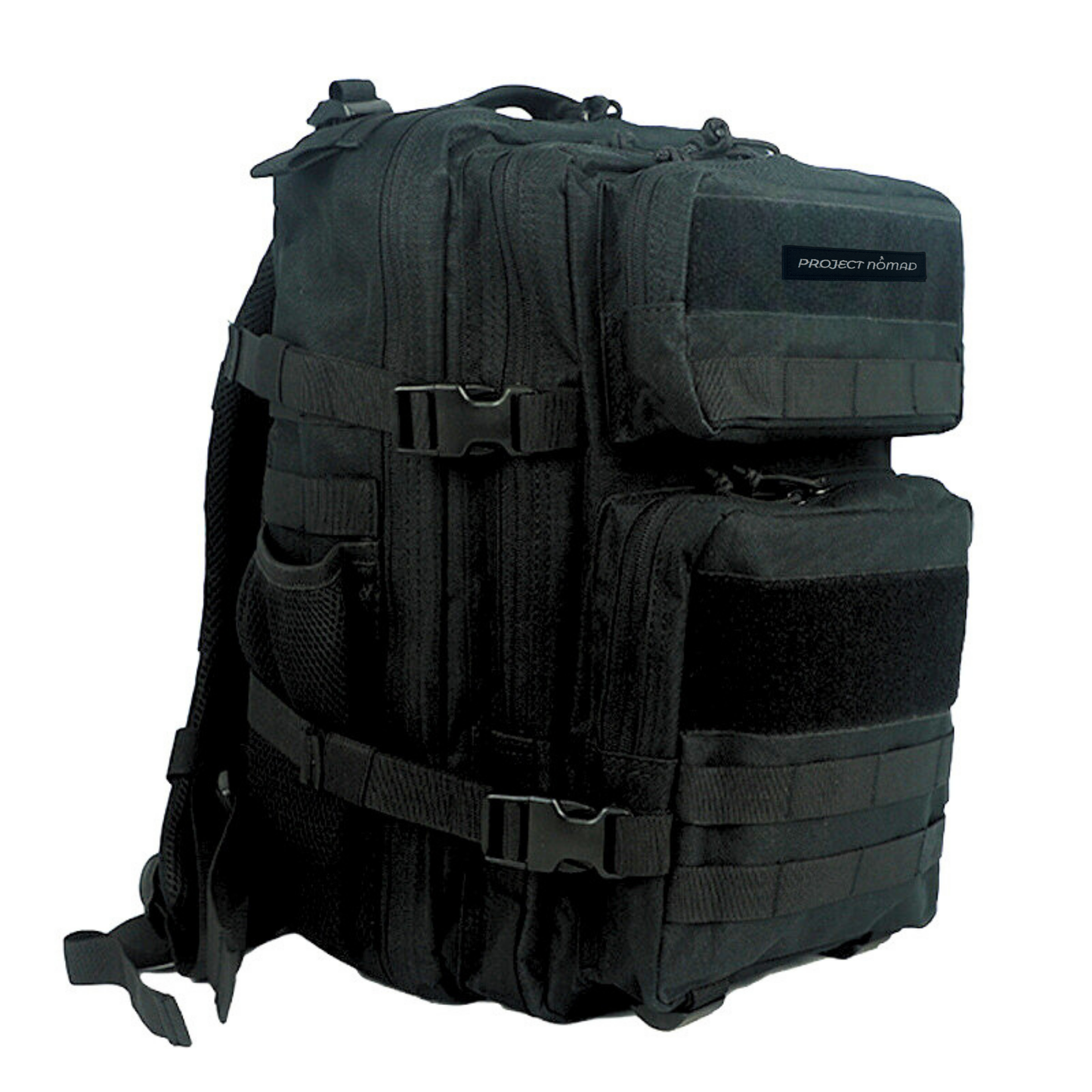 Black Tactical Backpack (25L)