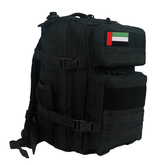 Black Tactical Backpack (25L)