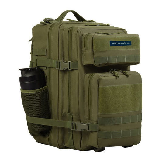 Military Green Tactical Backpack (45L)