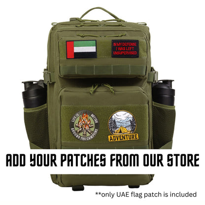 Military Green Tactical Backpack (45L)