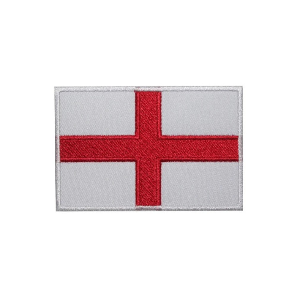 England Flag Football Final World Cup 2026 Embroidered Hook Velcro Patch