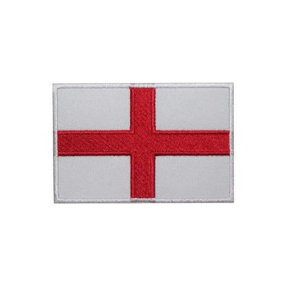 England Flag Football Final World Cup 2026 Embroidered Hook Velcro Patch
