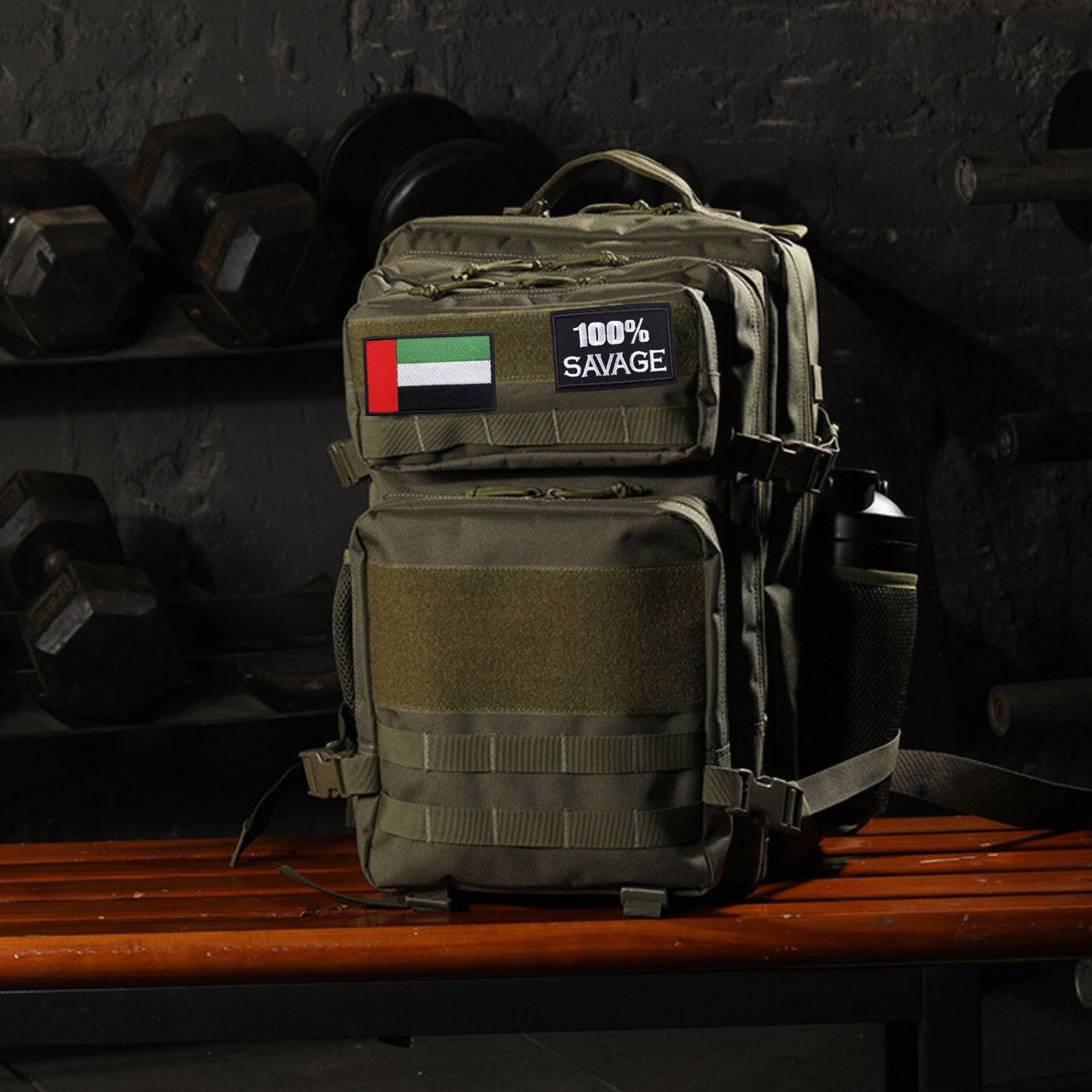 Military Green Tactical Backpack (45L)