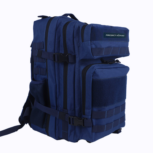Blue Tactical Backpack (45L)