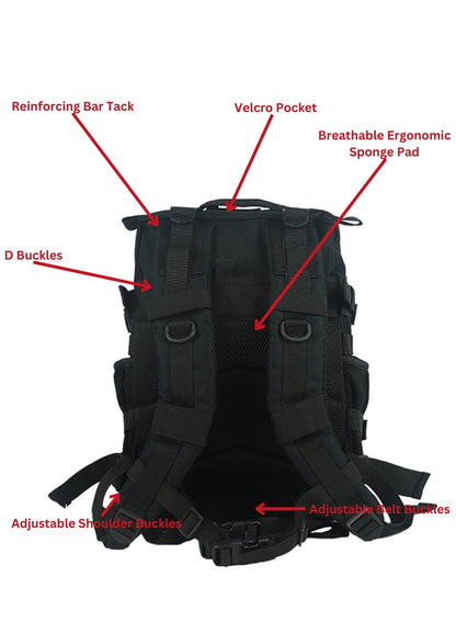 Military Green Tactical Backpack (45L)