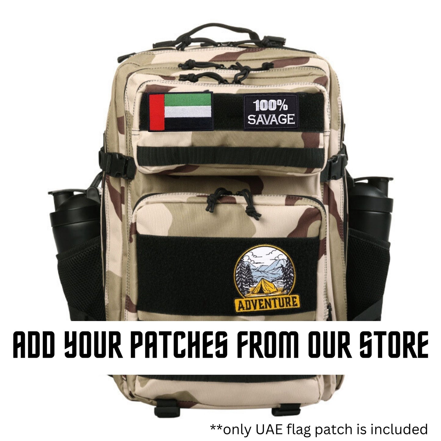 Desert Camo Tactical Backpack (45L)