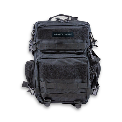 Black Tactical Backpack (25L)