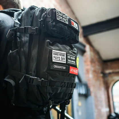 Black Tactical Backpack (25L)