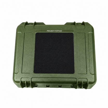 Project Nomad Starlink Mini Hard Case – Weatherproof Protective Case for Starlink V4 Satellite Dish, Modem & Accessories, RV Mount Kit Compatible, Velcro Patch Panel for Camping & Travel, Bag for Star link (Copy)