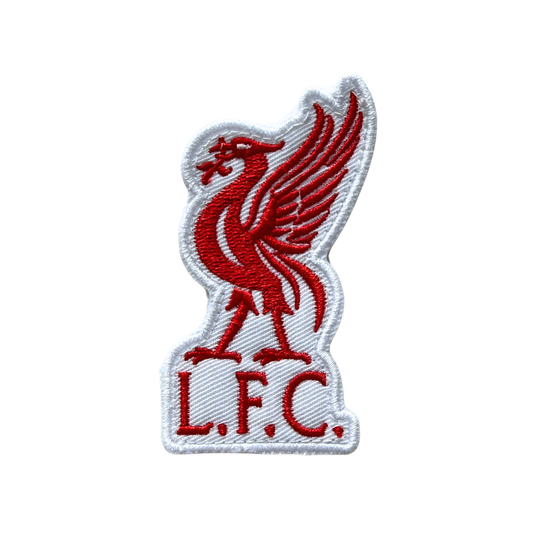 Liverpool Football Club, FOOTBALL Collection Embroidered Hook Velcro Patch 4.6x8cm