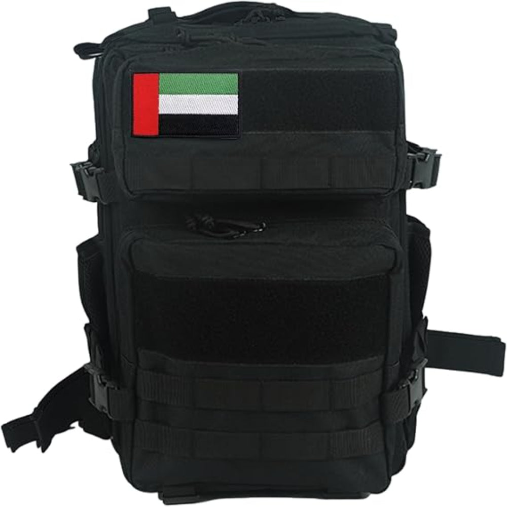 Black Tactical Backpack (25L)