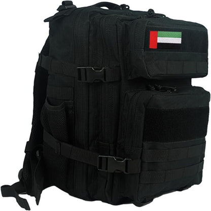 Black Tactical Backpack (25L)