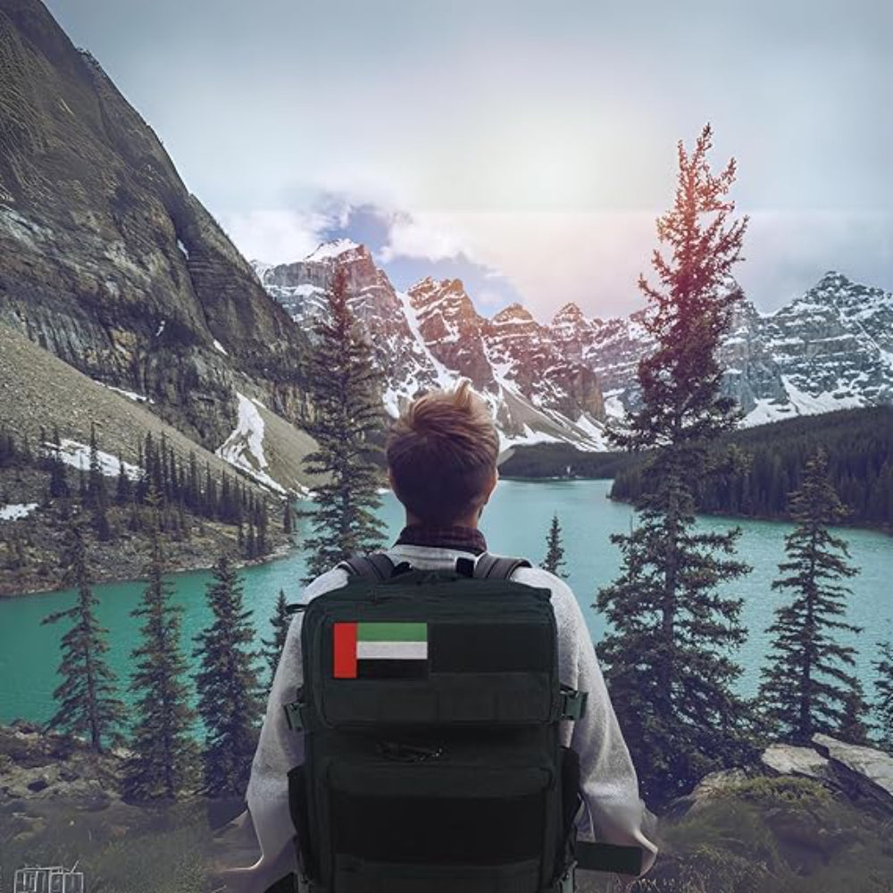 Black Tactical Backpack (25L)